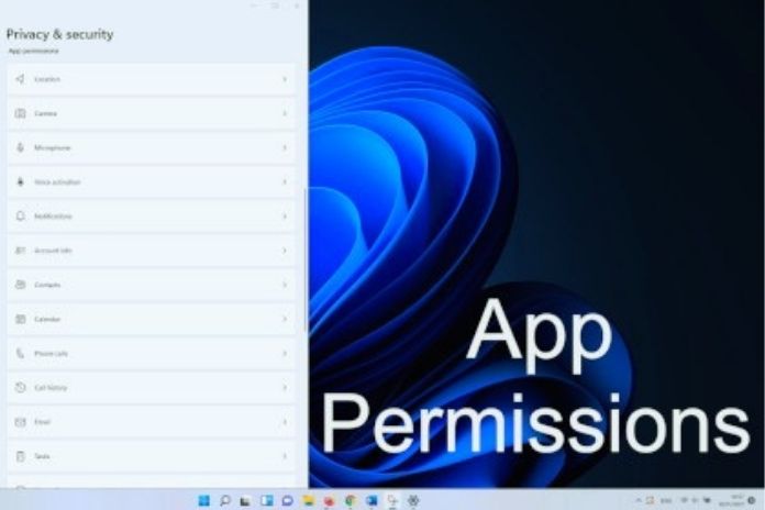 Manage App Permissions In Windows 11